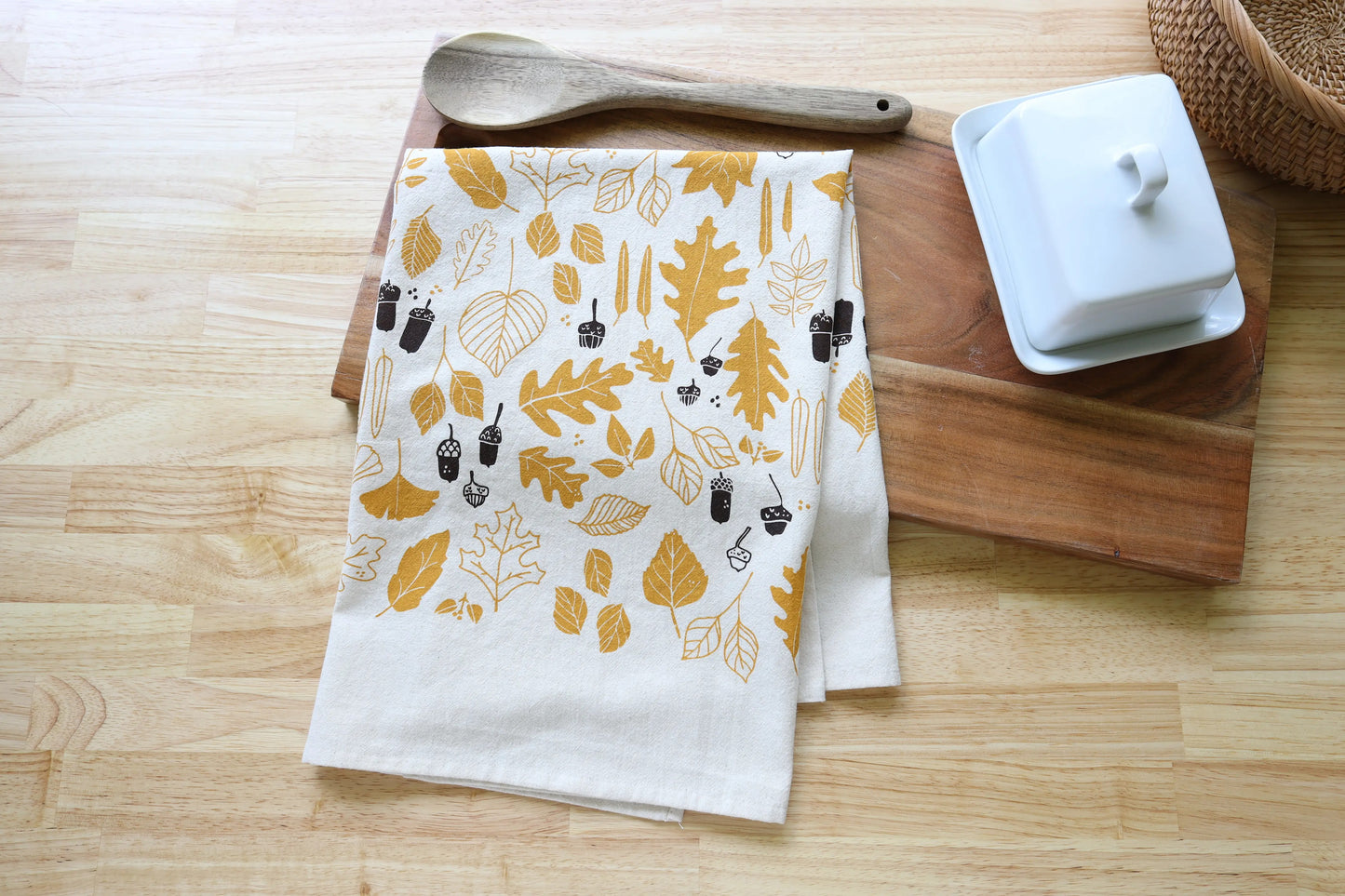 Handprinted Kitchen Towel
