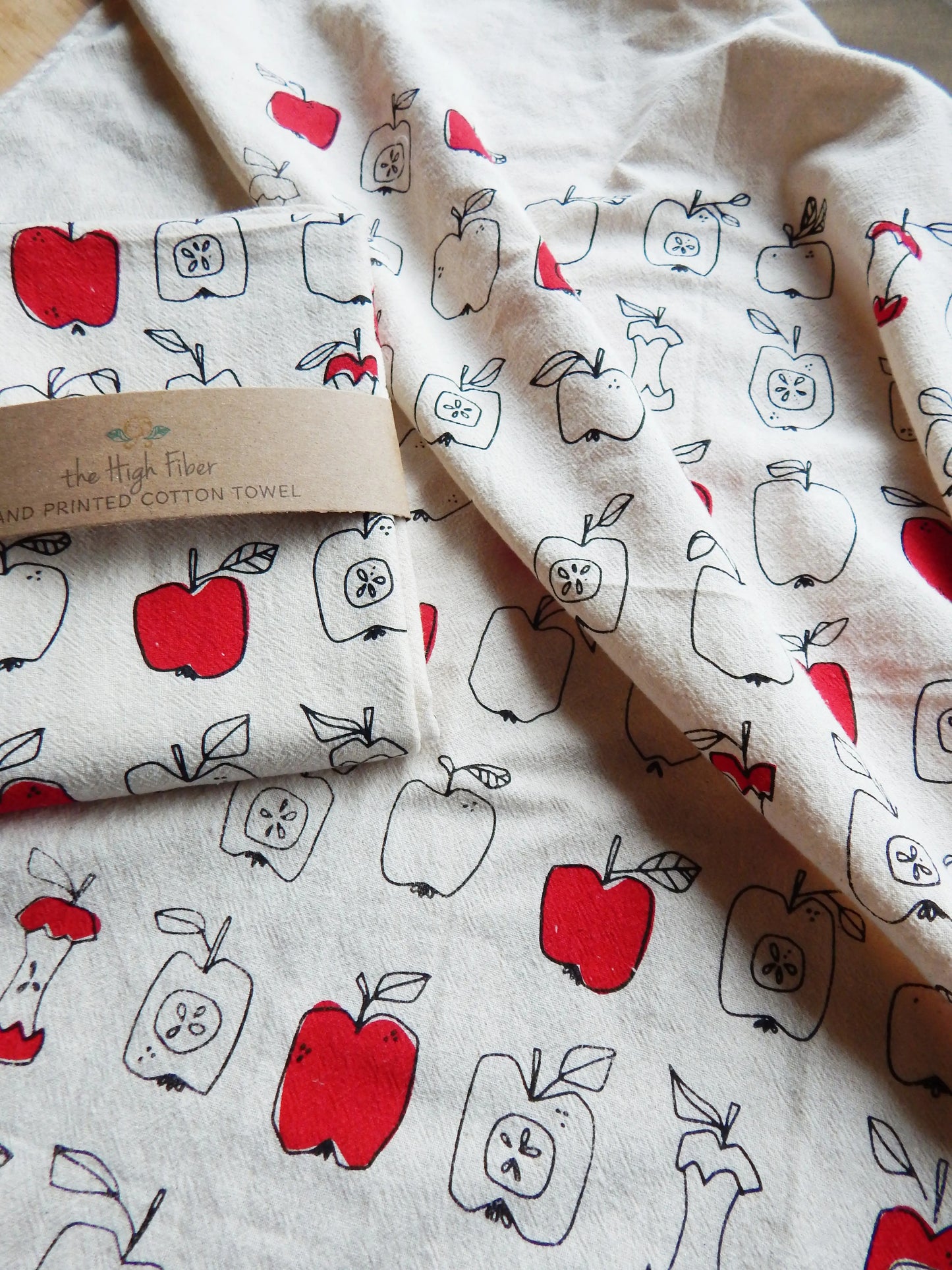 Handprinted Kitchen Towel