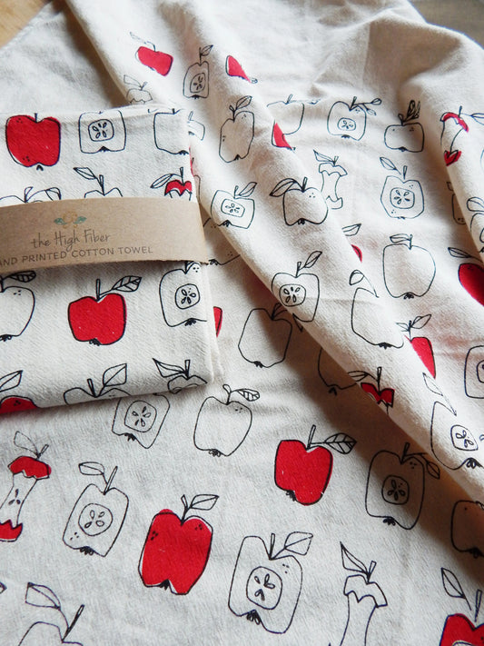 Handprinted Kitchen Towel