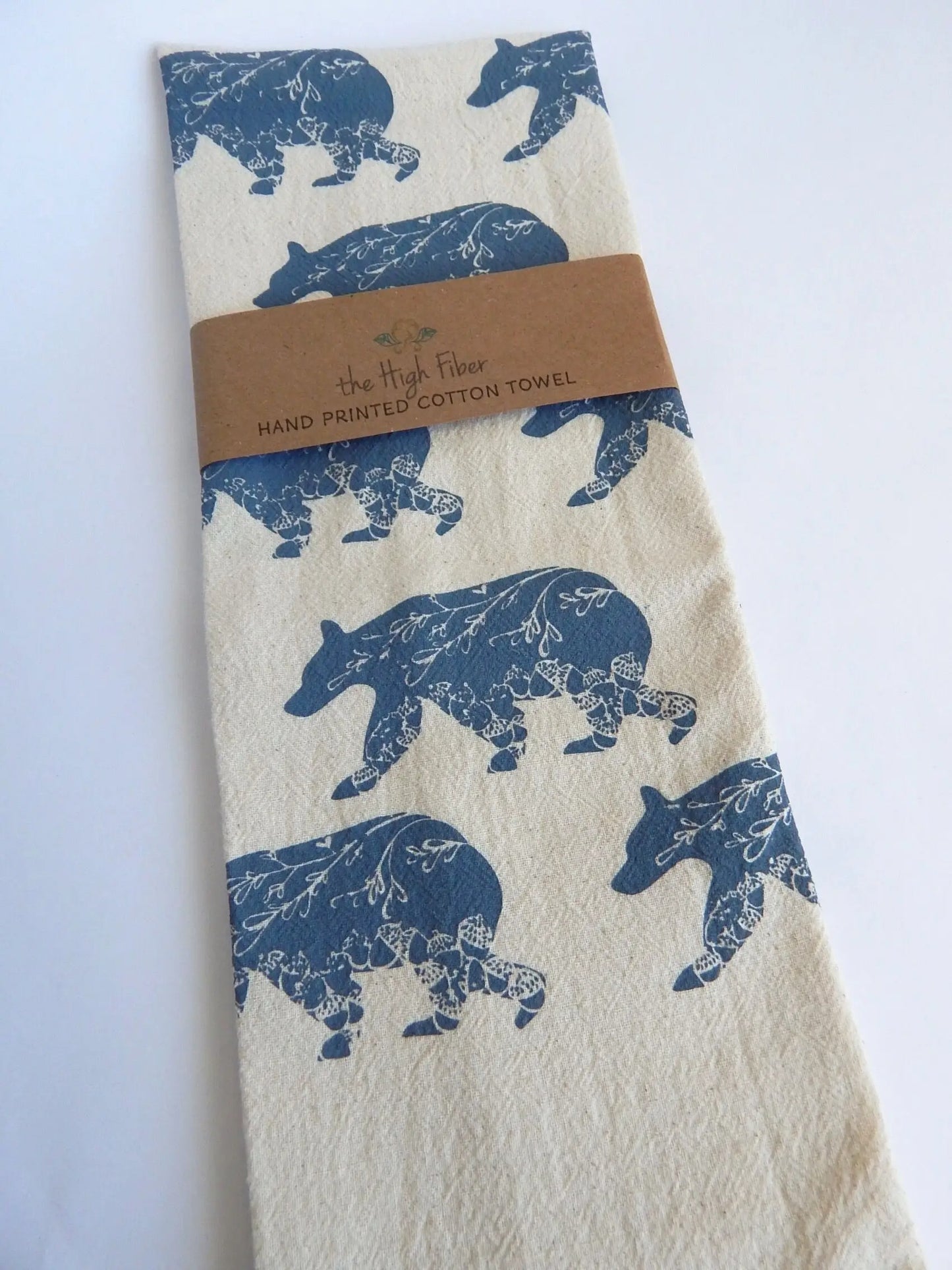 Handprinted Kitchen Towel