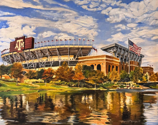 Kyle Field Mini 5x7 Artwork