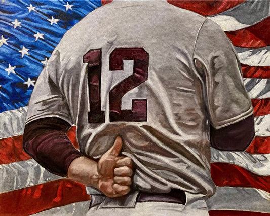 Gig' Em American 8x10 Artwork