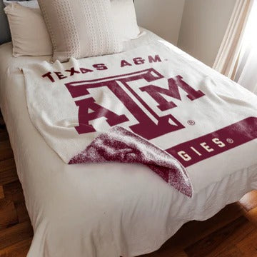 Texas A&M Luxe Dreams Throw Blanket
