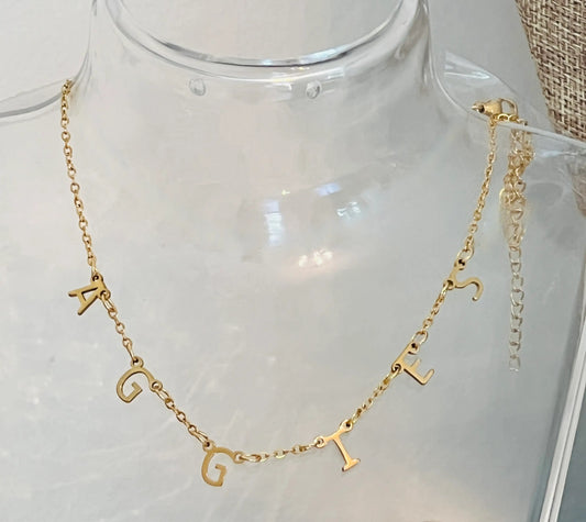Aggies Dangle Charm Necklace
