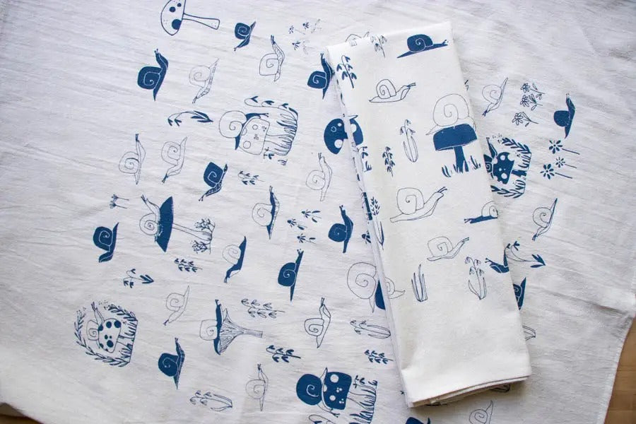 Handprinted Kitchen Towel