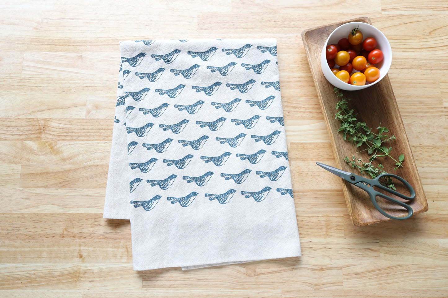 Handprinted Kitchen Towel