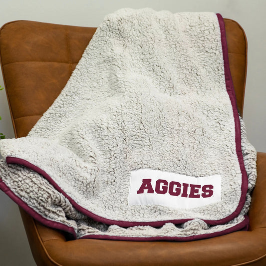 Aggies Frosty Fleece Blanket