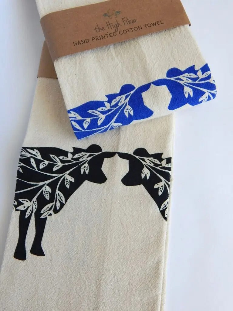 Handprinted Kitchen Towel