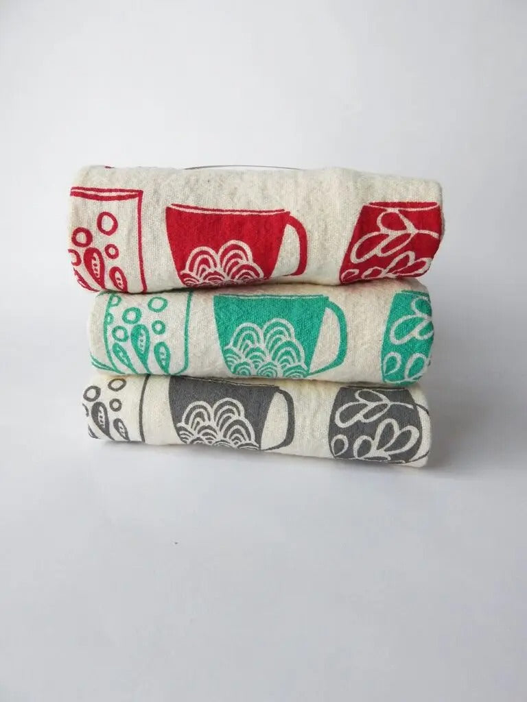 Handprinted Kitchen Towel