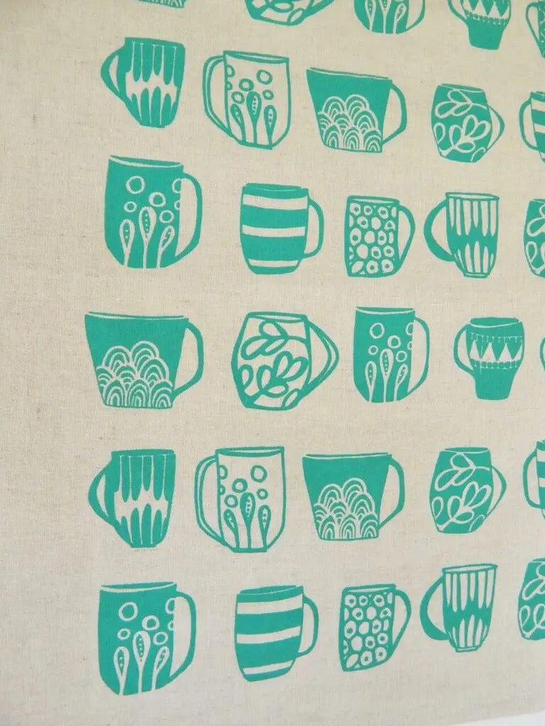 Handprinted Kitchen Towel