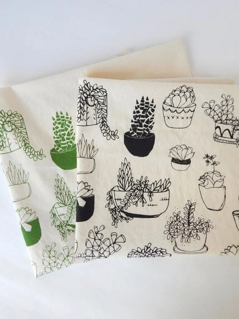 Handprinted Kitchen Towel