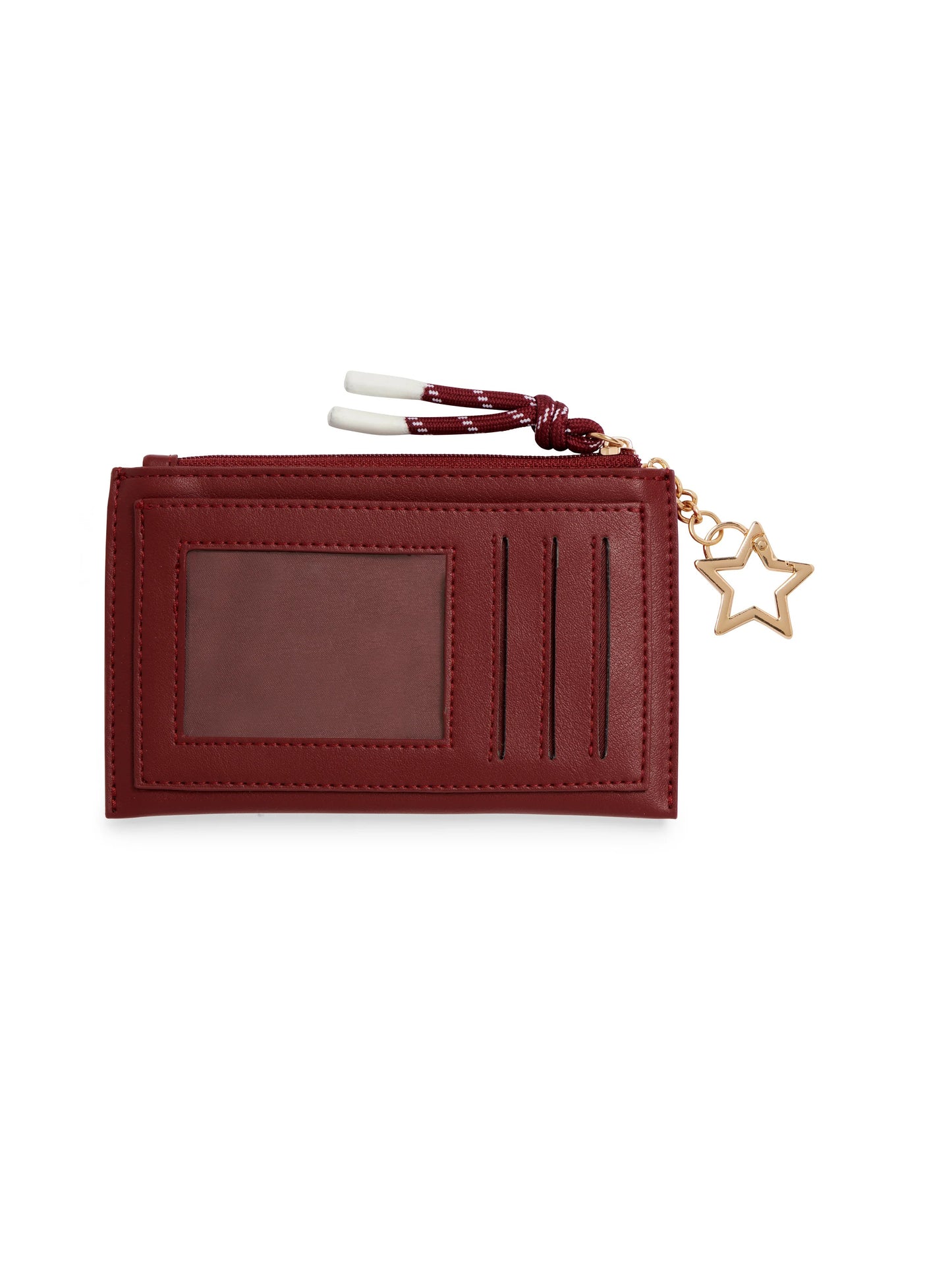 Maroon Card Wallet