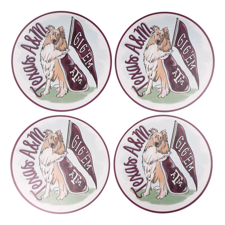 Collegiate Vinyl Placemats