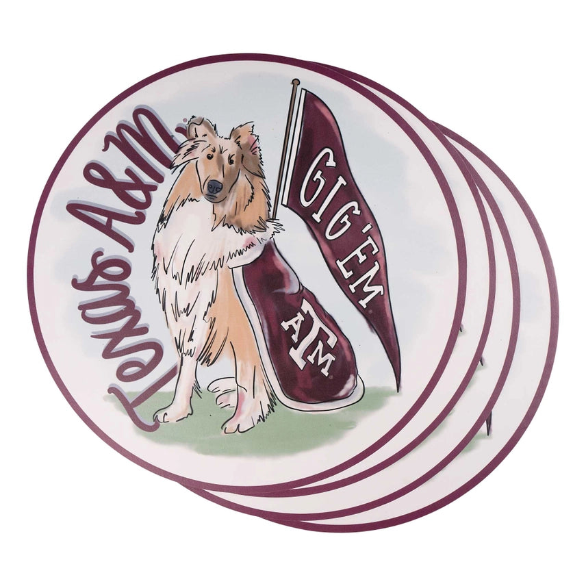 Collegiate Vinyl Placemats