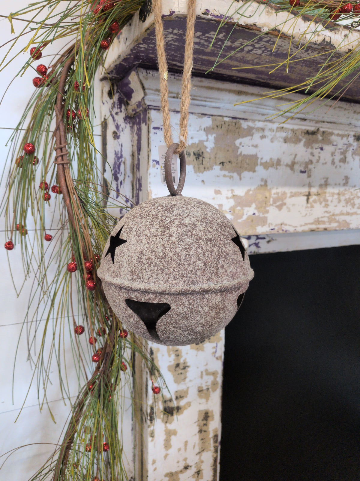 7" Rustic Iron Jingle Bell