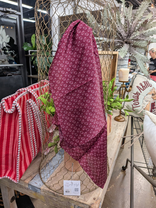 Football Silk Scarf