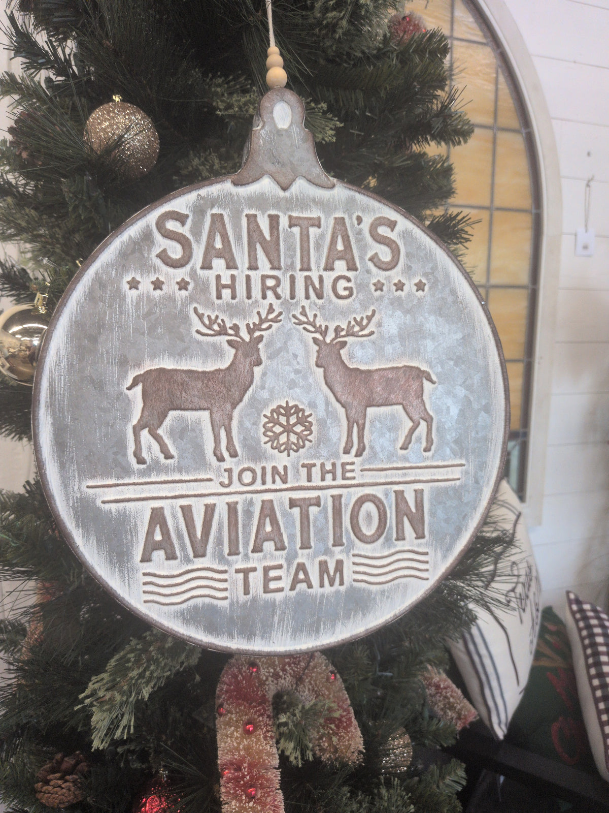 XL Iron Wall Ornament
