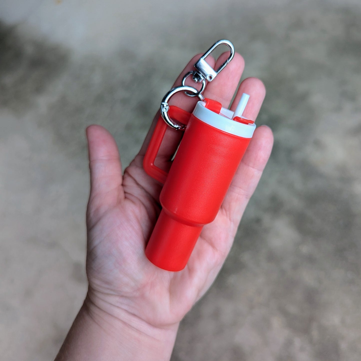 Lip Balm Tumbler Keychain