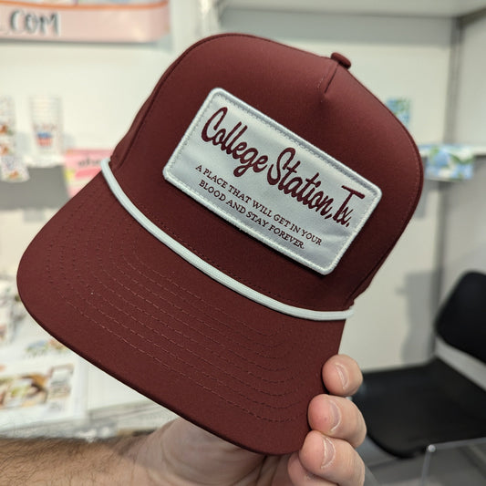 College Station Rope Hat/Cap