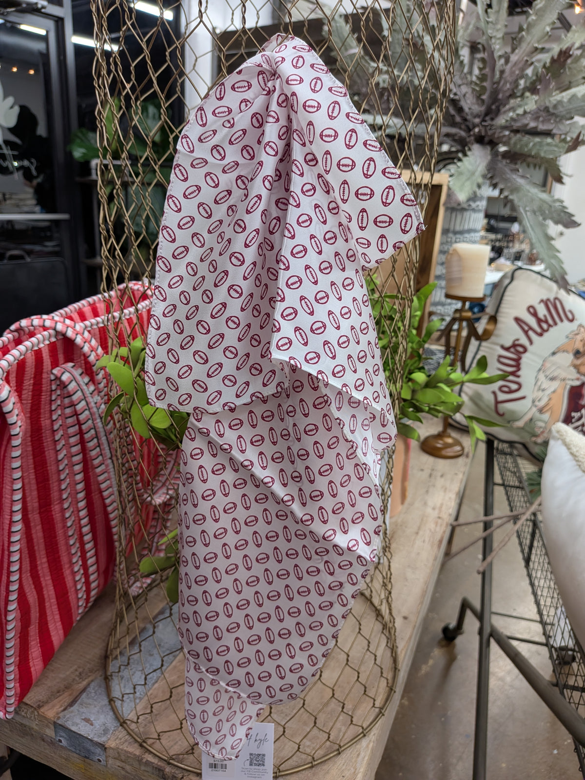 Football Silk Scarf