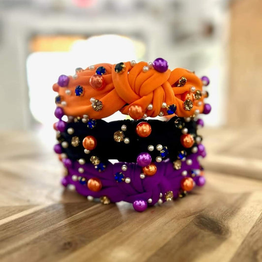 Glam Studded Headband - Halloween