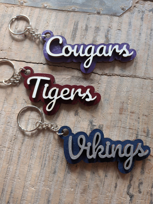 BCS High School Keychains