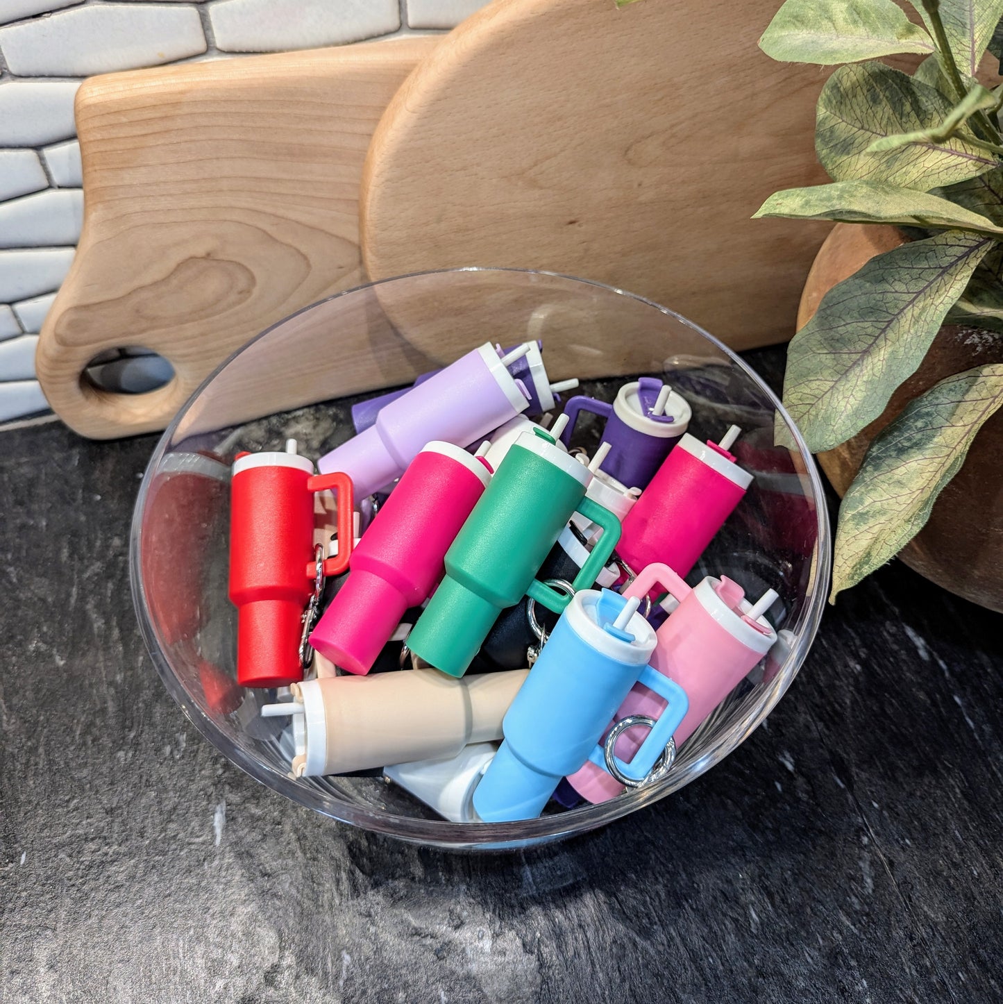 Lip Balm Tumbler Keychain